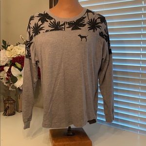Victoria’s Secret pink gray sweatshirt